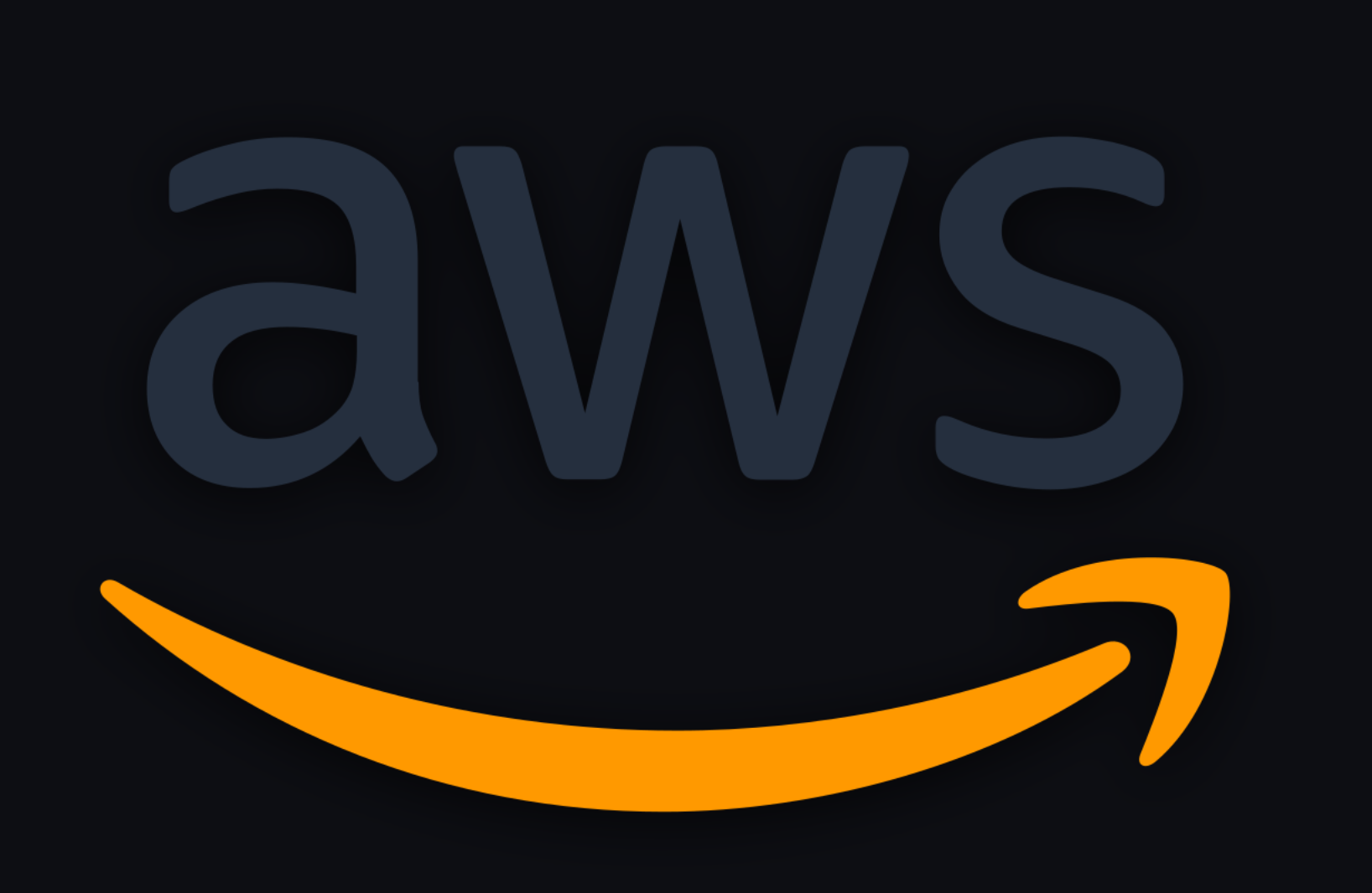 The AWS logo.